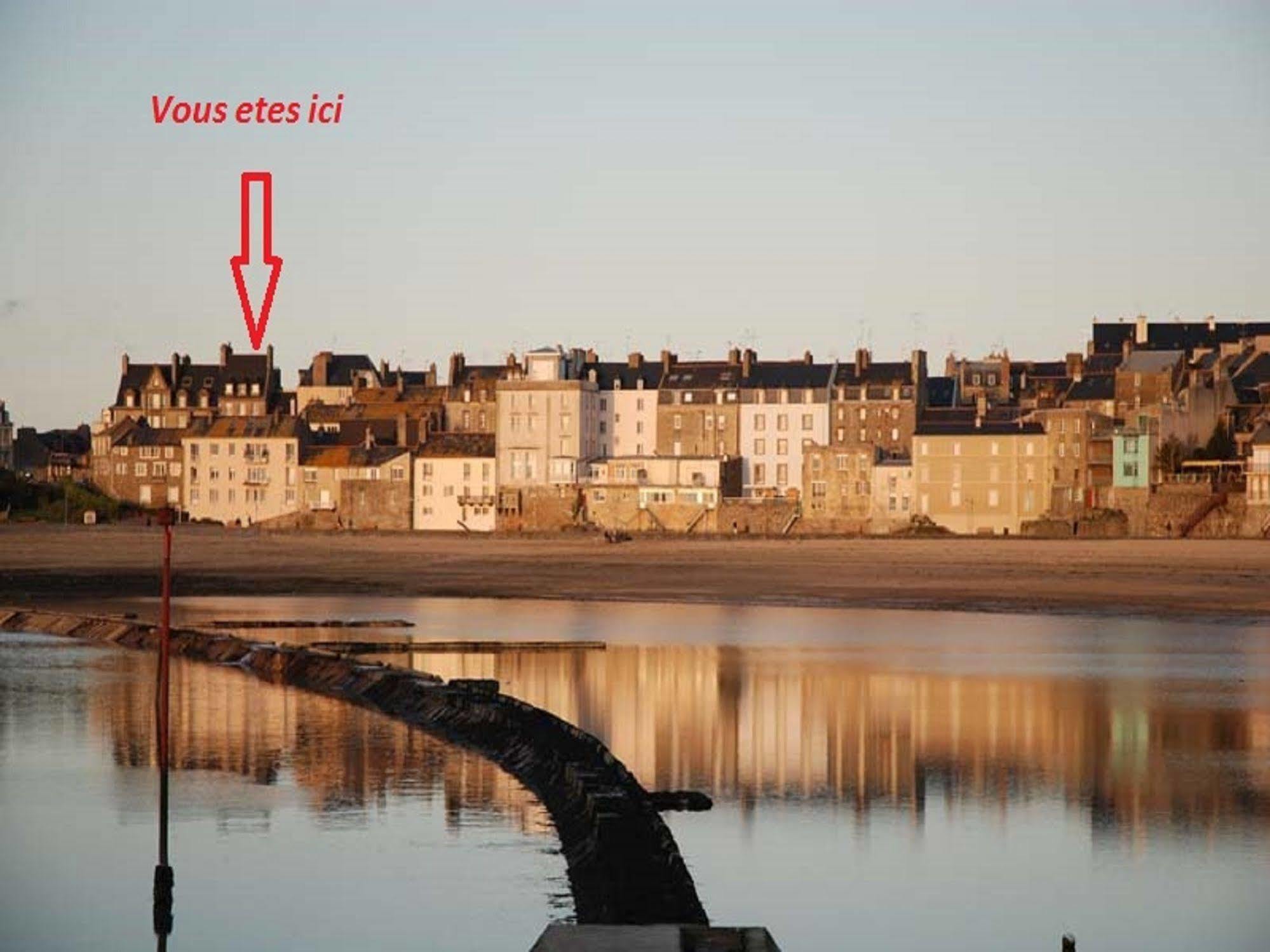 Appartement Saint Malo Vue Sur Mer Et Sur Intra Muros, Ferry, Plage Et Commerces A 50 M Dış mekan fotoğraf